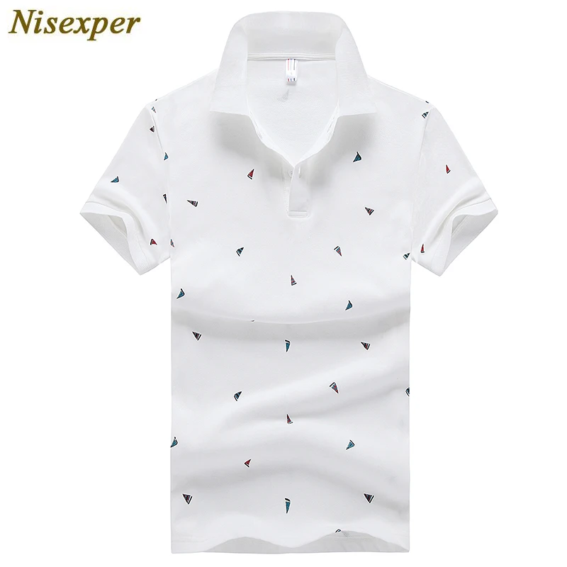 2019 New Fashion Men Polo Shirt Sailboat Printed Mens Business Casual Male Polo Shirts Short Sleeve Brand Mens Clothing
2019 New Fashion Men Polo Shirt Sailboat Printed Mens Business Casual Male Polo Shirts Short Sleeve Brand Mens Clothing