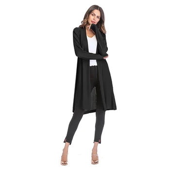 Thin section openwork knit jacket 2019 summer women's solid color long-sleeved cardigan shawl women's elegant A-line dress B043
Thin section openwork knit jacket 2019 summer women's solid color long-sleeved cardigan shawl women's elegant A-line dress B043