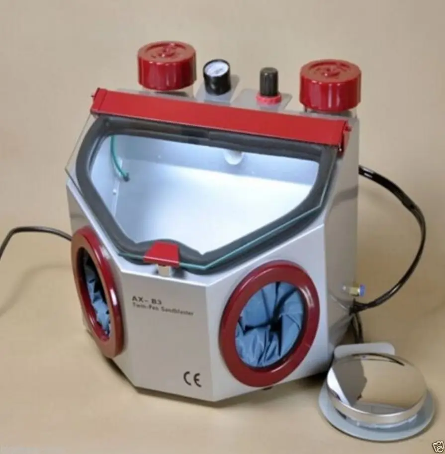 Dental Fine Blasting Unit Sandblash zr Twin Pen Two Tank AX-B3 Twin Pencil CE H#
Dental Fine Blasting Unit Sandblash zr Twin Pen Two Tank AX-B3 Twin Pencil CE H#