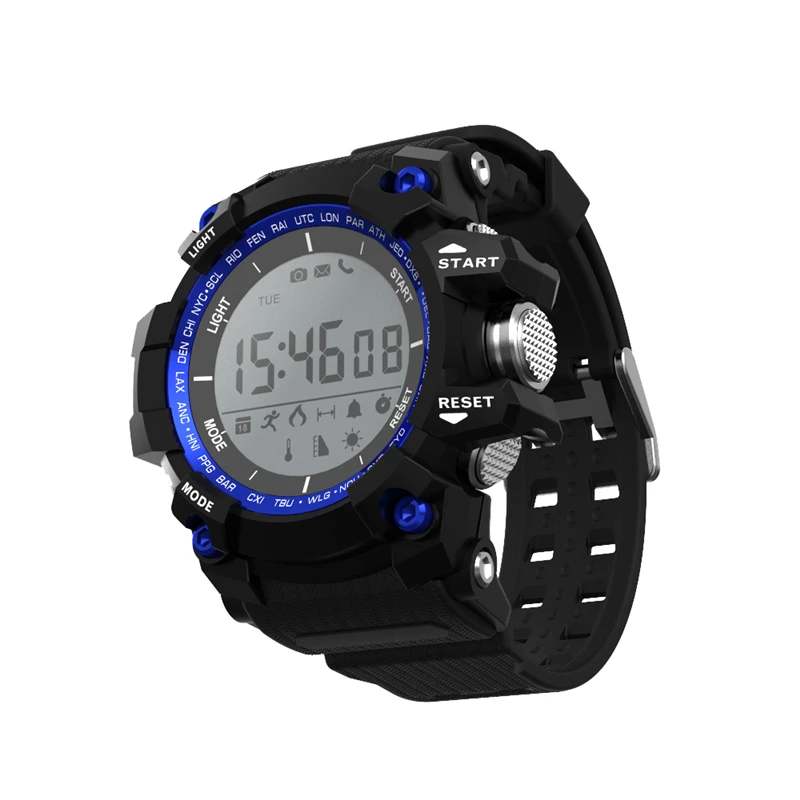 Time Owner Bluetooth Clock EX16 Smart Watch Notification Remote Control Pedometer Sport Watch IP67 Waterproof Men's Wristwatch
Time Owner Bluetooth Clock EX16 Smart Watch Notification Remote Control Pedometer Sport Watch IP67 Waterproof Men's Wristwatch
