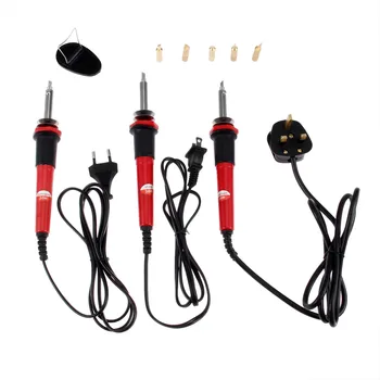 DRELD 7pcs 110V/220V 30W Electric Soldering Iron Pen Wood Burning Pen Set Pencil Burner With Brass Tips and Accessories EU/US/UK
DRELD 7pcs 110V/220V 30W Electric Soldering Iron Pen Wood Burning Pen Set Pencil Burner With Brass Tips and Accessories EU/US/UK