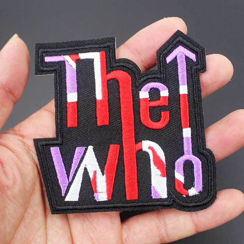 Fashion Cool Music Band The Who Iron Patches Embroidered Badges Stickers Motif Applique deal with it Clothing
Fashion Cool Music Band The Who Iron Patches Embroidered Badges Stickers Motif Applique deal with it Clothing