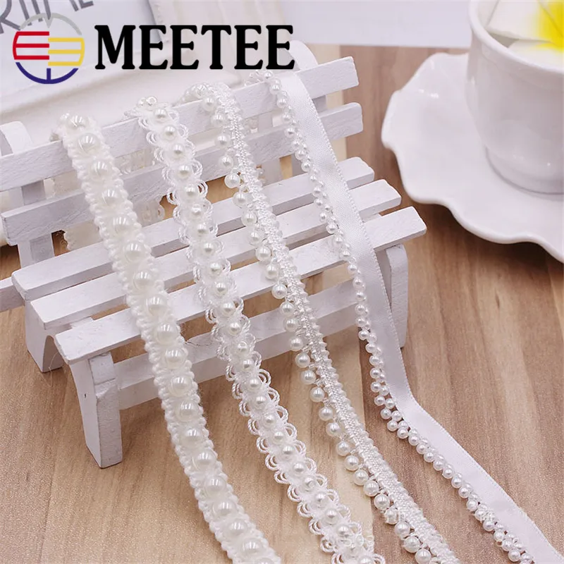 5Yard 1cm white Pearl Beaded Lace Ribbon Trim Vintage Mesh Fabric Wedding Braid Sewing AppliqueC6-1
5Yard 1cm white Pearl Beaded Lace Ribbon Trim Vintage Mesh Fabric Wedding Braid Sewing AppliqueC6-1