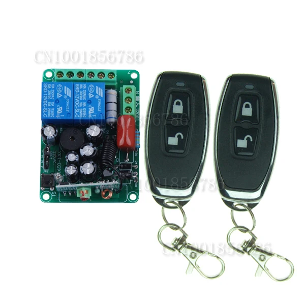 AC220V 2CH RF Wireless Remote Control Switch system 220V relays supply M4 T4 L4 315MHZ
AC220V 2CH RF Wireless Remote Control Switch system 220V relays supply M4 T4 L4 315MHZ
