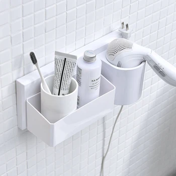 Bathroom perforated - free hair dryer rack bathroom multifunctional wall-mounted rack wash bag storage drum rack wx6121025
Bathroom perforated - free hair dryer rack bathroom multifunctional wall-mounted rack wash bag storage drum rack wx6121025