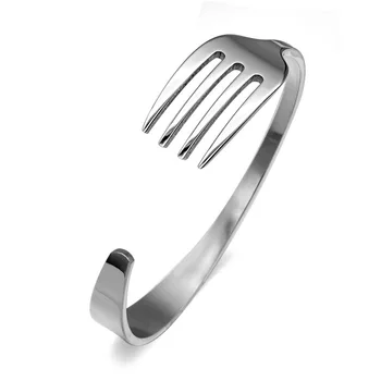 Beichong Women Men 3 Colors Silver gold black Stainless Steel Fork Cuff Bracelets & Bangles for Gift Jewelry drop ship
Beichong Women Men 3 Colors Silver gold black Stainless Steel Fork Cuff Bracelets & Bangles for Gift Jewelry drop ship