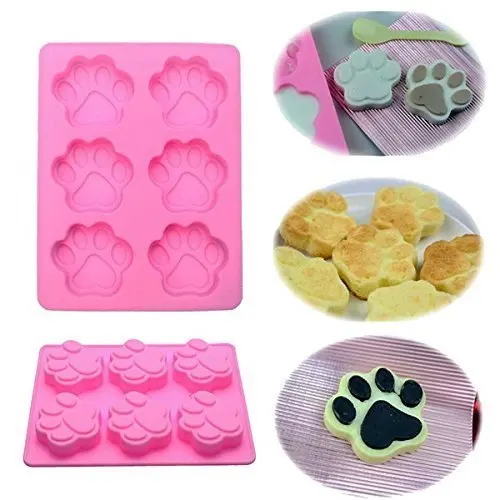 Silicone Bakeware Dog Cat Footprint Paw Shapes Cake Mold Chocolate Cookie Fondant DIY Reusable Cupcake Mould Baking Tray
Silicone Bakeware Dog Cat Footprint Paw Shapes Cake Mold Chocolate Cookie Fondant DIY Reusable Cupcake Mould Baking Tray