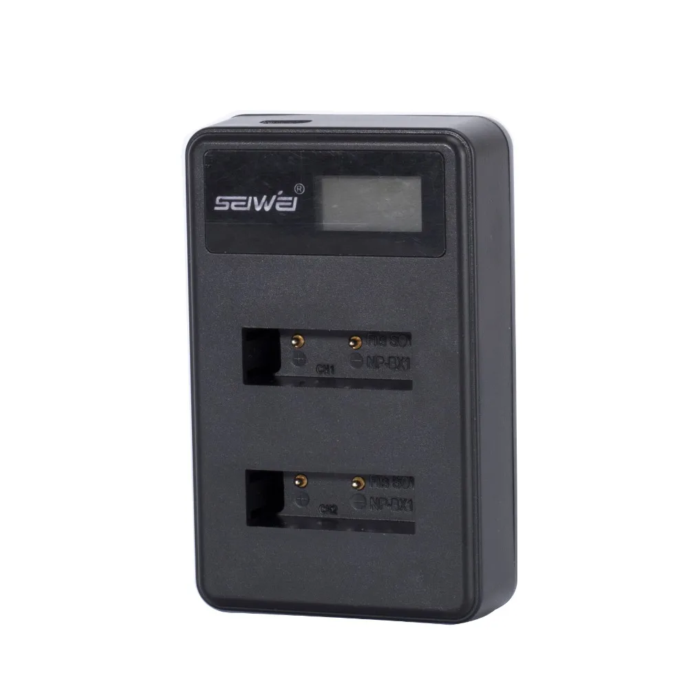 

SEIWEI DUAL USB NPBX1 NP-BX1 battery charger with LCD screen for Sony HDR-AS100v AS30 AS15 DSC-RX100 HX400 WX350 camera