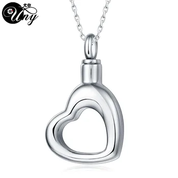 UNY Ashes Urns Keepsake Cremation Heart Pet Urn Ash Necklaces Pendants Perfume bottle Memorial Ashes Urns Keepsake Cremation 
UNY Ashes Urns Keepsake Cremation Heart Pet Urn Ash Necklaces Pendants Perfume bottle Memorial Ashes Urns Keepsake Cremation