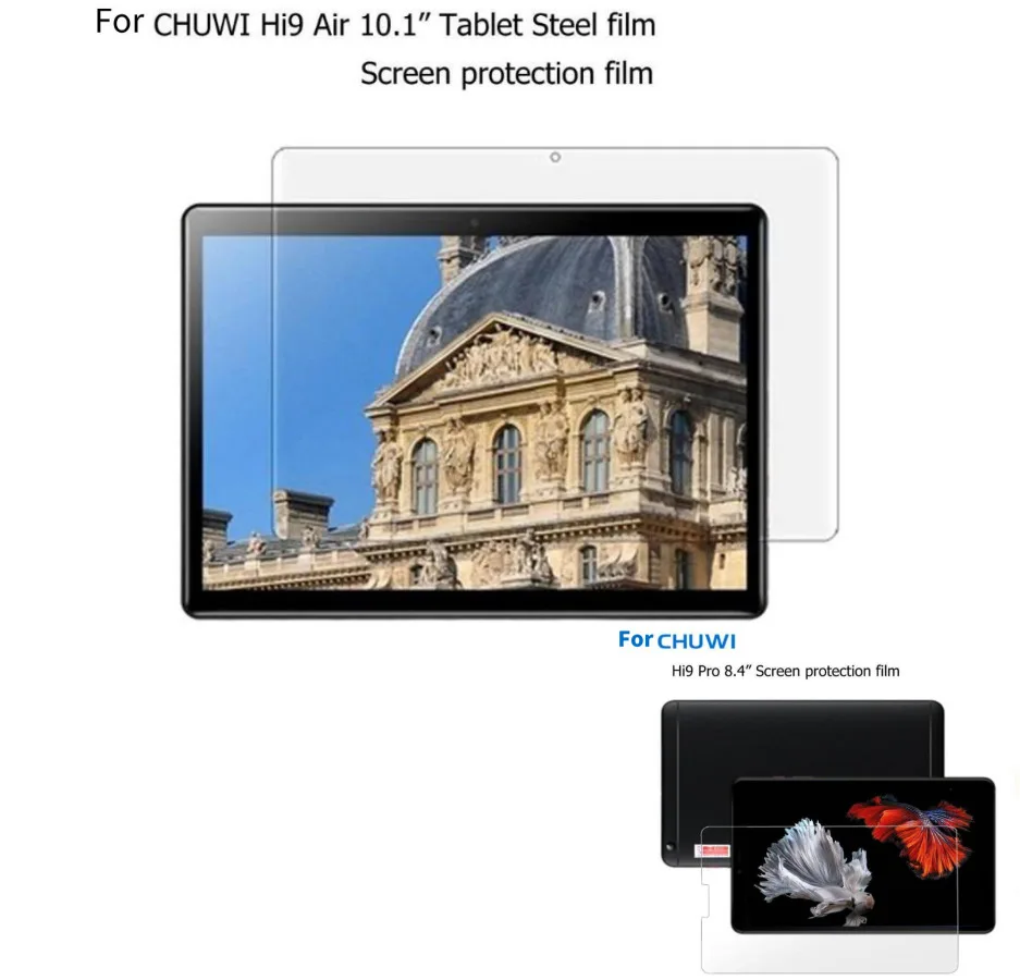 9H Tempered Glass Screen Protector Guard Film Strong anti-Scratch Tablet PC Parts for CHUWI Hi9 Air 10.1 Hi9 Pro 8.4 Tablet
9H Tempered Glass Screen Protector Guard Film Strong anti-Scratch Tablet PC Parts for CHUWI Hi9 Air 10.1 Hi9 Pro 8.4 Tablet