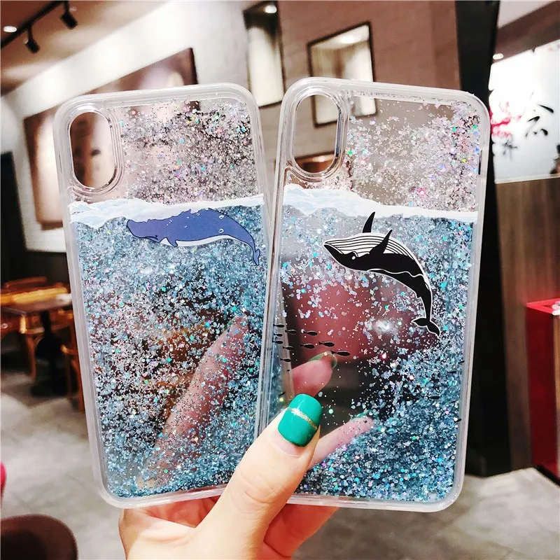 Cute Whale Pattern Case For iPhone X 6 6S 7 8 Plus Liquid Quicksand Cover For Huawei P20 Lite P20Pro For Samsung Note9 S8 S9Plus
Cute Whale Pattern Case For iPhone X 6 6S 7 8 Plus Liquid Quicksand Cover For Huawei P20 Lite P20Pro For Samsung Note9 S8 S9Plus