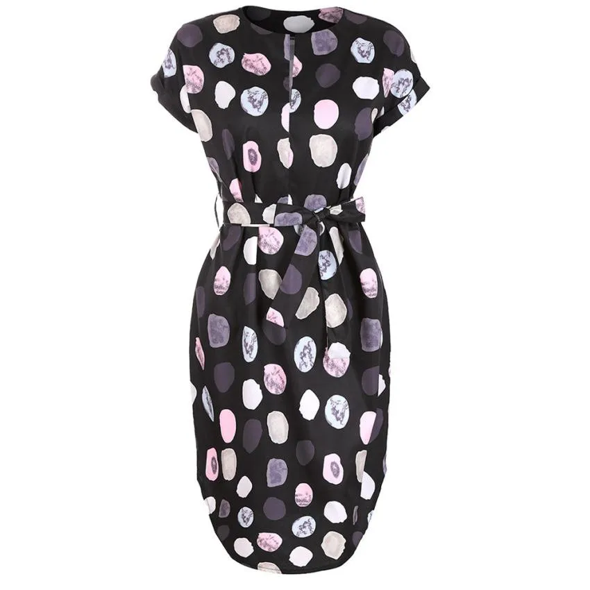 Dress Summer Party Night Dresses Womens Wave Point V-Neck Short Sleeve Bandage Printing Dress Office Laday Elegant Vestidos 8.35
Dress Summer Party Night Dresses Womens Wave Point V-Neck Short Sleeve Bandage Printing Dress Office Laday Elegant Vestidos 8.35