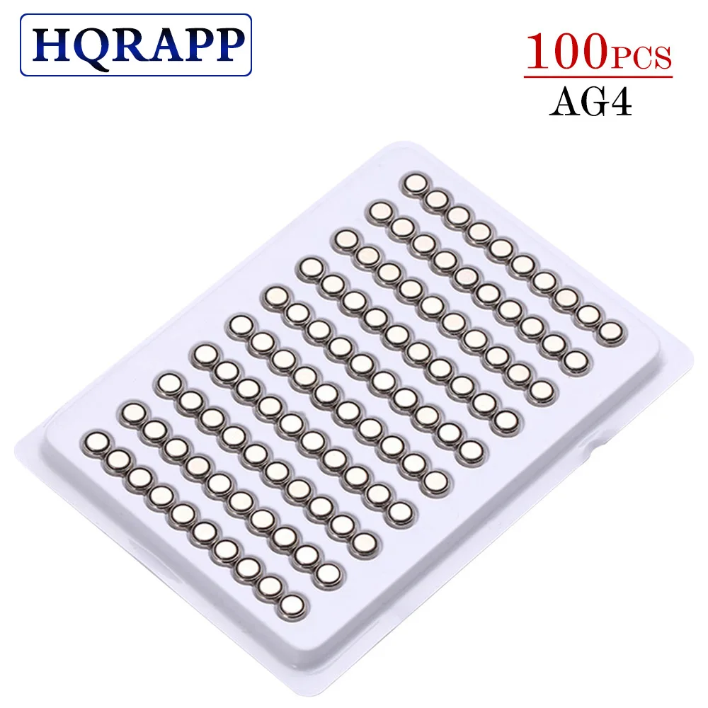 high quality 100PCS/LOT Ag4 1.5v button battery lr626 377 sr626sw 177 button cell battery watch toy electronic
high quality 100PCS/LOT Ag4 1.5v button battery lr626 377 sr626sw 177 button cell battery watch toy electronic