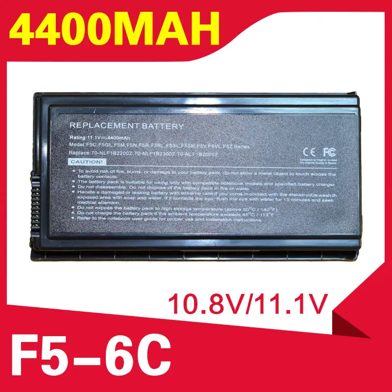 11.1V Laptop Battery For Asus A32-F5 F5 F5C F5GL F5M F5N F5R F5RI F5SL F5V F5Z X50 X50C X50M X50N X50SL X50RL X50V X59
11.1V Laptop Battery For Asus A32-F5 F5 F5C F5GL F5M F5N F5R F5RI F5SL F5V F5Z X50 X50C X50M X50N X50SL X50RL X50V X59