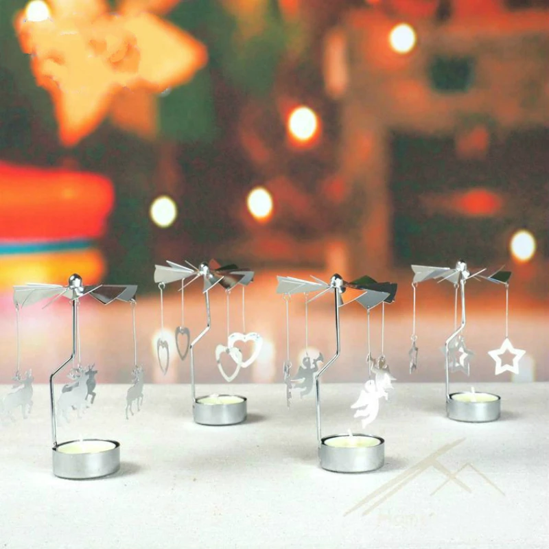 European Rotary Candlestick Fashion Transit Metal Candlestick Creative Spin Windmill Candle Holder Gifts Christmas Party Decor
European Rotary Candlestick Fashion Transit Metal Candlestick Creative Spin Windmill Candle Holder Gifts Christmas Party Decor