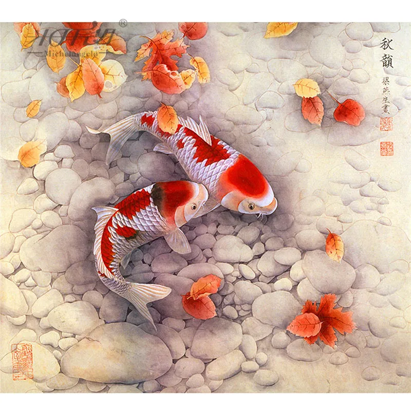 Michelangelo Wooden Jigsaw Puzzles 500 Pieces Chinese Old Master Auspicious Carp Cyprinoid Educational Toy Decorative Painting
Michelangelo Wooden Jigsaw Puzzles 500 Pieces Chinese Old Master Auspicious Carp Cyprinoid Educational Toy Decorative Painting
