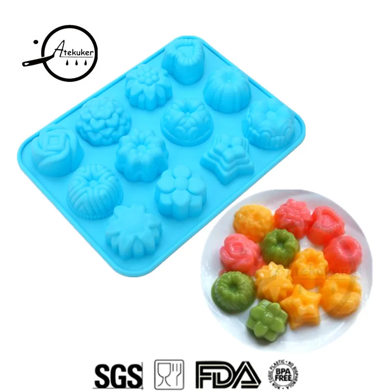 Atekuker Flower Silicone Cake Molds For Baking Pastry Tools Chocolate Ice Mould Handmade Soap Mold
Atekuker Flower Silicone Cake Molds For Baking Pastry Tools Chocolate Ice Mould Handmade Soap Mold