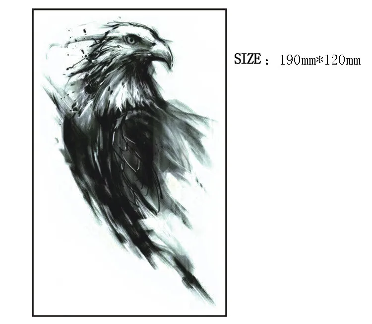 2PC Waterproof Eagle Temporary Tattoos 3D Flower Fake Tattoos Sticker Body Art Tattoo sticker F12.3
2PC Waterproof Eagle Temporary Tattoos 3D Flower Fake Tattoos Sticker Body Art Tattoo sticker F12.3