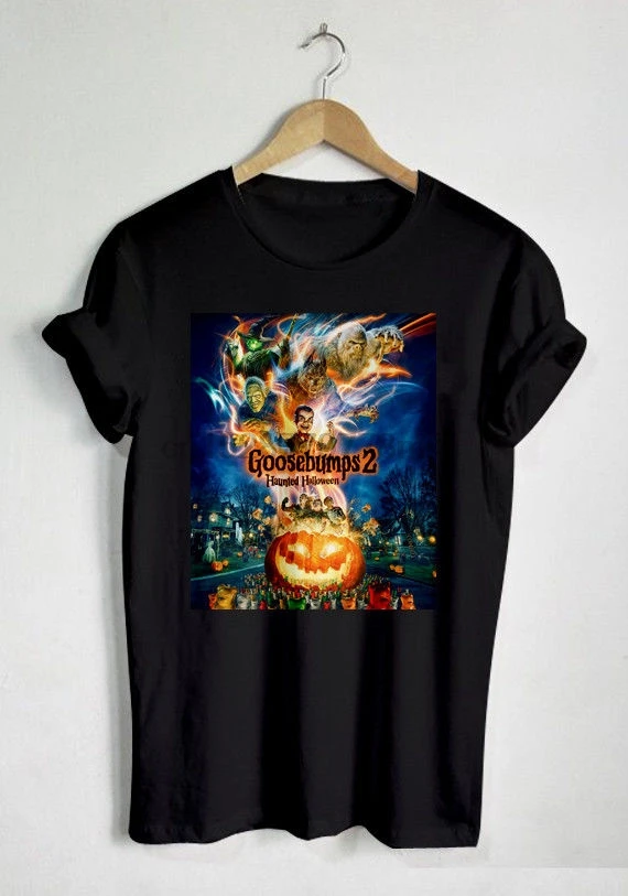 New Goosebumps 2 Haunted Halloween 2019 Movie T Shirt Men Print Cotton O Neck T-Shirts Top Tee Short Sleeve Summer Style
New Goosebumps 2 Haunted Halloween 2019 Movie T Shirt Men Print Cotton O Neck T-Shirts Top Tee Short Sleeve Summer Style