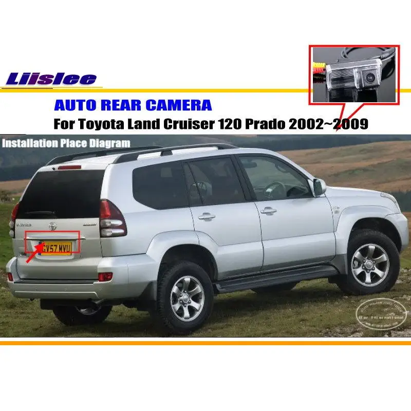Liislee Car Parking Reverse Camera For Toyota Land Cruiser 120 Prado 2002~2009 / Rear View Camera / License Plate Light OEM
Liislee Car Parking Reverse Camera For Toyota Land Cruiser 120 Prado 2002~2009 / Rear View Camera / License Plate Light OEM