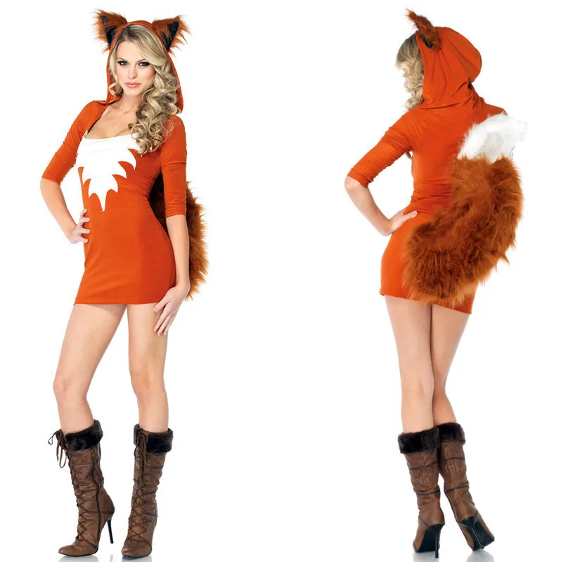 LoveyRoyal Sexy Cosplay Halloween Costumes Little Magic Girl Cat Female Animal Role-playing Party Carnival Costume Fox Called
LoveyRoyal Sexy Cosplay Halloween Costumes Little Magic Girl Cat Female Animal Role-playing Party Carnival Costume Fox Called