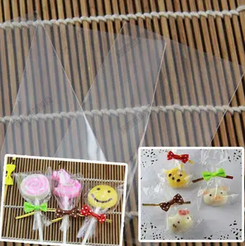 100Pack Small Clear Top Open OPP Plastic Bag for Lollopop Chocolate Candy Cake Ice-lolly, No adhesive Baking Packaging Pouch
100Pack Small Clear Top Open OPP Plastic Bag for Lollopop Chocolate Candy Cake Ice-lolly, No adhesive Baking Packaging Pouch