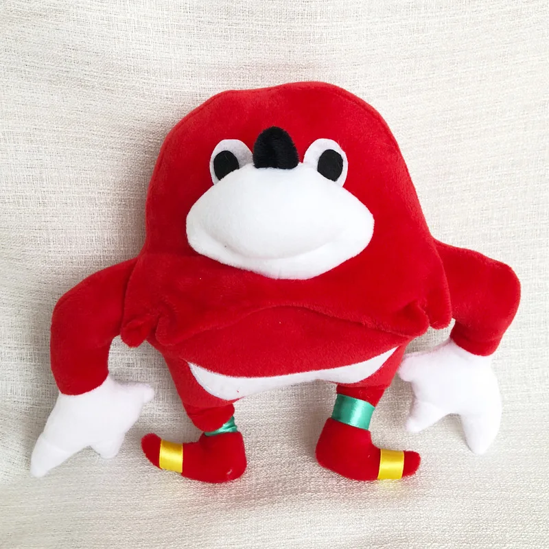 Ugandan Knuckles Plush Toy 2019 New Arrival Cute Anime Figures Soft Stuffed Cosplay Dolls Kids Children Friends Gift 25cm (6)