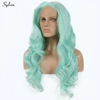 Sylvia Cosplay Summer Green Wig Long Hair Body Wave Synthetic Lace Front Wigs for Women Replacement Natural Hairline Side Parted
Sylvia Cosplay Summer Green Wig Long Hair Body Wave Synthetic Lace Front Wigs for Women Replacement Natural Hairline Side Parted