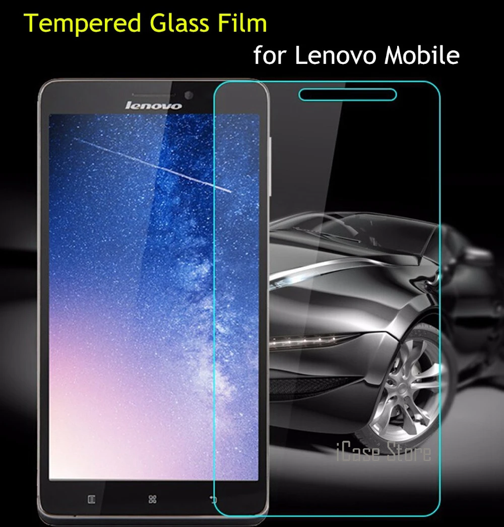 

Tempered Glass For Lenovo A536 A606 A850 A5000 K3 k900 P70 P780 S580 S60 S660 S850 S860 Screen Protector SKLO Film en verre case