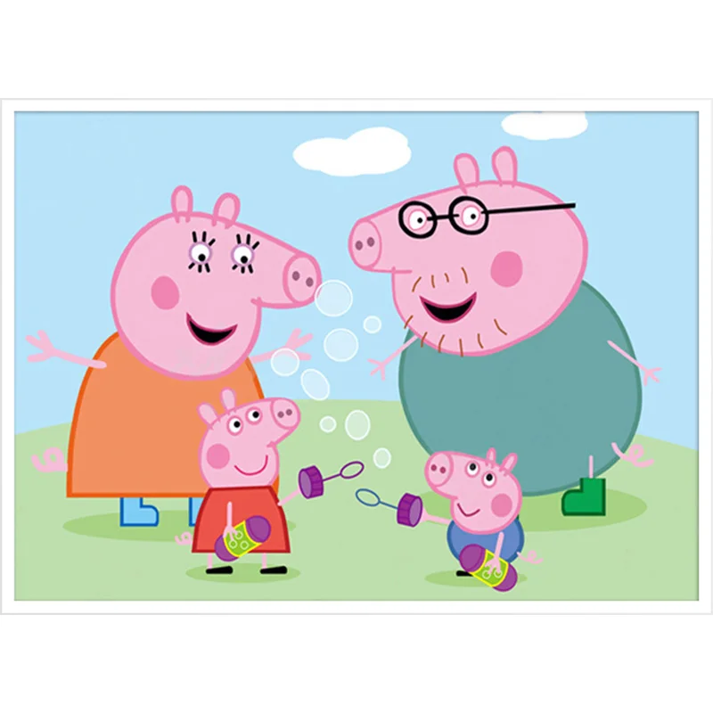 5D Diy Diamond Painting Full Drill Diamond Embroidery"Peppa Pig"Mosaic Pictures Children Bedroom Home Decoration Accessories
5D Diy Diamond Painting Full Drill Diamond Embroidery"Peppa Pig"Mosaic Pictures Children Bedroom Home Decoration Accessories