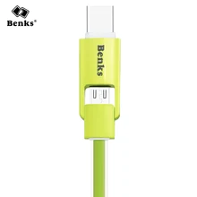 Benks Type C and Micro USB Cable 2.1A Sync Data Type-C to USB Charging For LG Nexus 5X 6P Xiaomi Mi5 Mi5s Plus Lumia 950