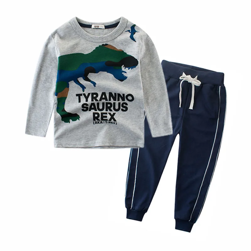 Kids Clothes Sets for Boy Long Sleeve Dinosaur T-Rex Kids T shirt and Pants Set 4 5 6 7 8 9 10 11 12 Years Kids Boy Set Clothing
Kids Clothes Sets for Boy Long Sleeve Dinosaur T-Rex Kids T shirt and Pants Set 4 5 6 7 8 9 10 11 12 Years Kids Boy Set Clothing