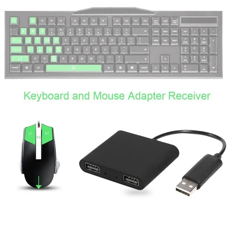 Gaming Portable Multipurpose ConverterKeyboard Mouse USB Adapter Receiver Fit For Nintend Switch XBOX One Console Home
Gaming Portable Multipurpose ConverterKeyboard Mouse USB Adapter Receiver Fit For Nintend Switch XBOX One Console Home