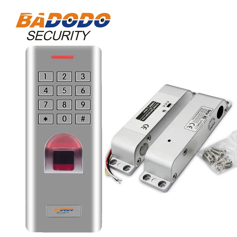 Outdoor IP66 Waterproof Biometric Fingerprint Password Code Keypad Electric Mortise DC 12V Fail Safe Electric Drop Bolt Lock
Outdoor IP66 Waterproof Biometric Fingerprint Password Code Keypad Electric Mortise DC 12V Fail Safe Electric Drop Bolt Lock