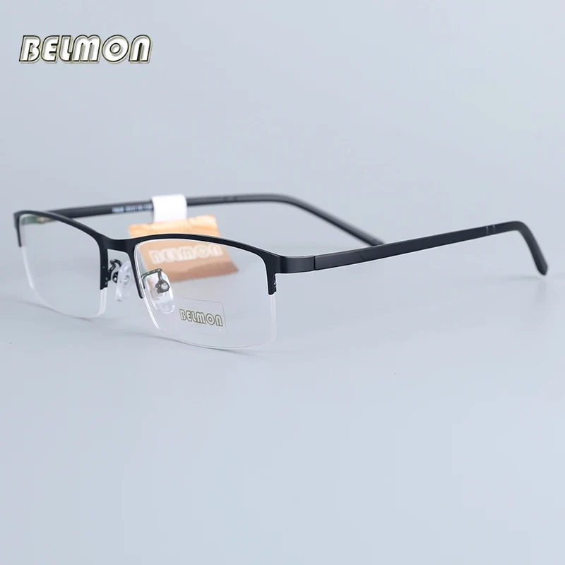 Belmon Eyeglasses Frame Men Computer Optical Prescription Myopia Nerd Clear Lens Eye Glasses Spectacle Frame For Male RS7808
Belmon Eyeglasses Frame Men Computer Optical Prescription Myopia Nerd Clear Lens Eye Glasses Spectacle Frame For Male RS7808