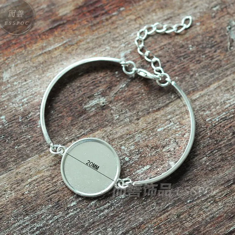 5PCS DIY Bracelet Jewelry Findings Blank Bracelet Jewelry Accessories Suit For 20mm Glass Cameo Cabochon Handmade Jewelry Making
5PCS DIY Bracelet Jewelry Findings Blank Bracelet Jewelry Accessories Suit For 20mm Glass Cameo Cabochon Handmade Jewelry Making
