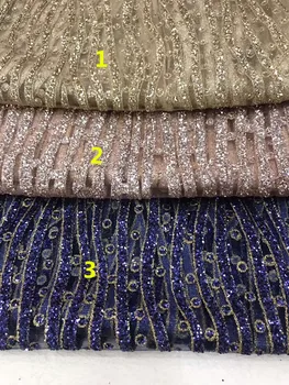 Sophia-11.1411 glued glitter print african mesh tulle lace 5yards for evening dress
Sophia-11.1411 glued glitter print african mesh tulle lace 5yards for evening dress