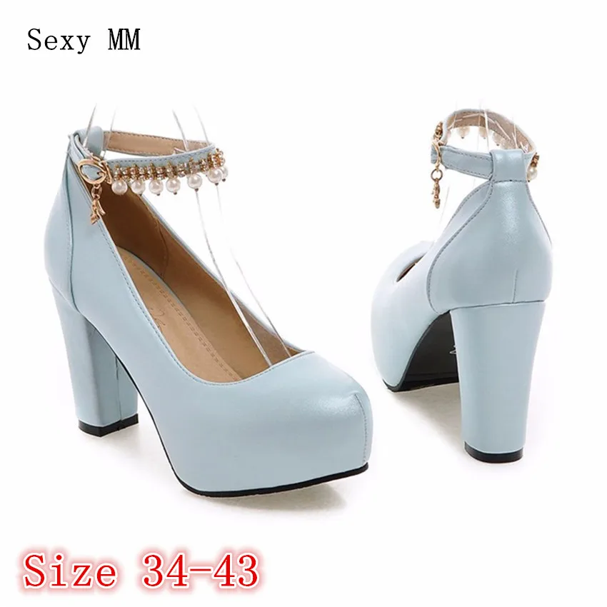 Women Pumps Platform High Heels T-Strap Ladies High Heel Shoes Woman Party Wedding Shoes Kitten Heels Plus Size 34-40.41.42.43
Women Pumps Platform High Heels T-Strap Ladies High Heel Shoes Woman Party Wedding Shoes Kitten Heels Plus Size 34-40.41.42.43
