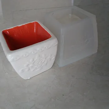 Simple Square Ceramic Clay Mould for flower pot making DIY Concrete Silicone Planter Mold
Simple Square Ceramic Clay Mould for flower pot making DIY Concrete Silicone Planter Mold
