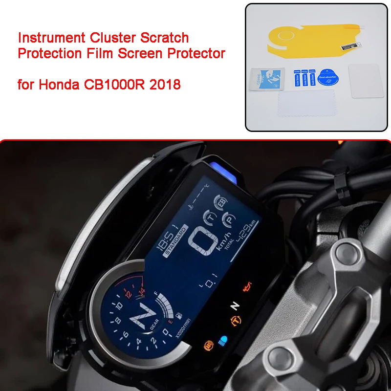 Фото for Honda CB1000R 2018 Motorcycle Instrument Cluster Scratch Protection Film Screen Protector Blu-ray | Автомобили и мотоциклы