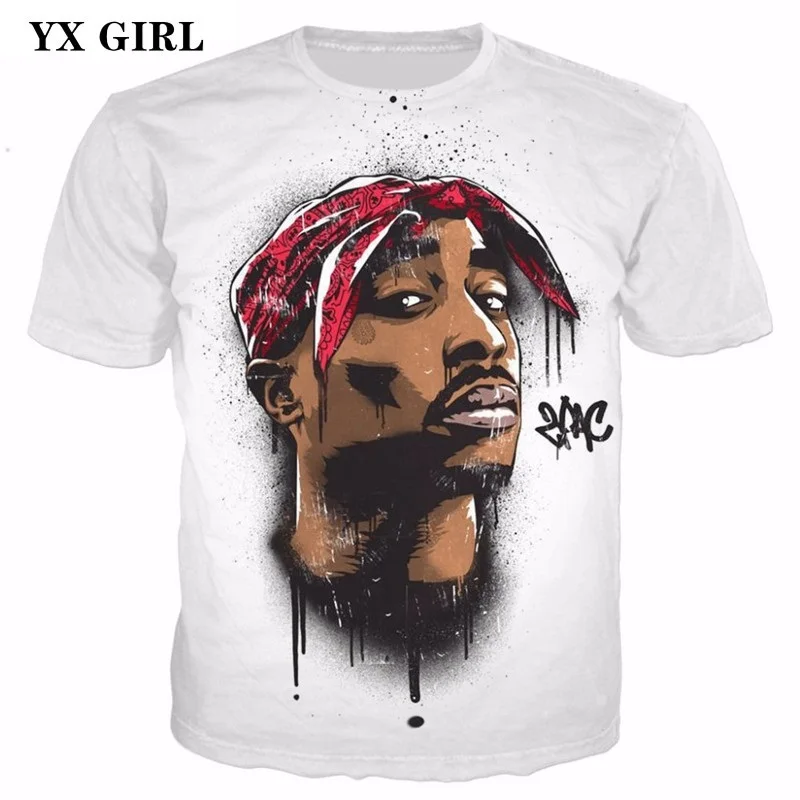 2018 Harajuku 3d Casual T shirt Men Tupac 2pac T-shirt Short Sleeve O-neck T-shirts Hip Hop Streetwear Tee shirt Dropshipping
2018 Harajuku 3d Casual T shirt Men Tupac 2pac T-shirt Short Sleeve O-neck T-shirts Hip Hop Streetwear Tee shirt Dropshipping