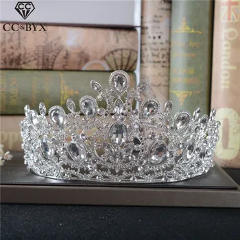 CC Big Tiaras And Crowns Hairbands Shine CZ Baroque Engagement Wedding Hair Accessories For Bride Fine Jewelry Water Drop HG850
CC Big Tiaras And Crowns Hairbands Shine CZ Baroque Engagement Wedding Hair Accessories For Bride Fine Jewelry Water Drop HG850