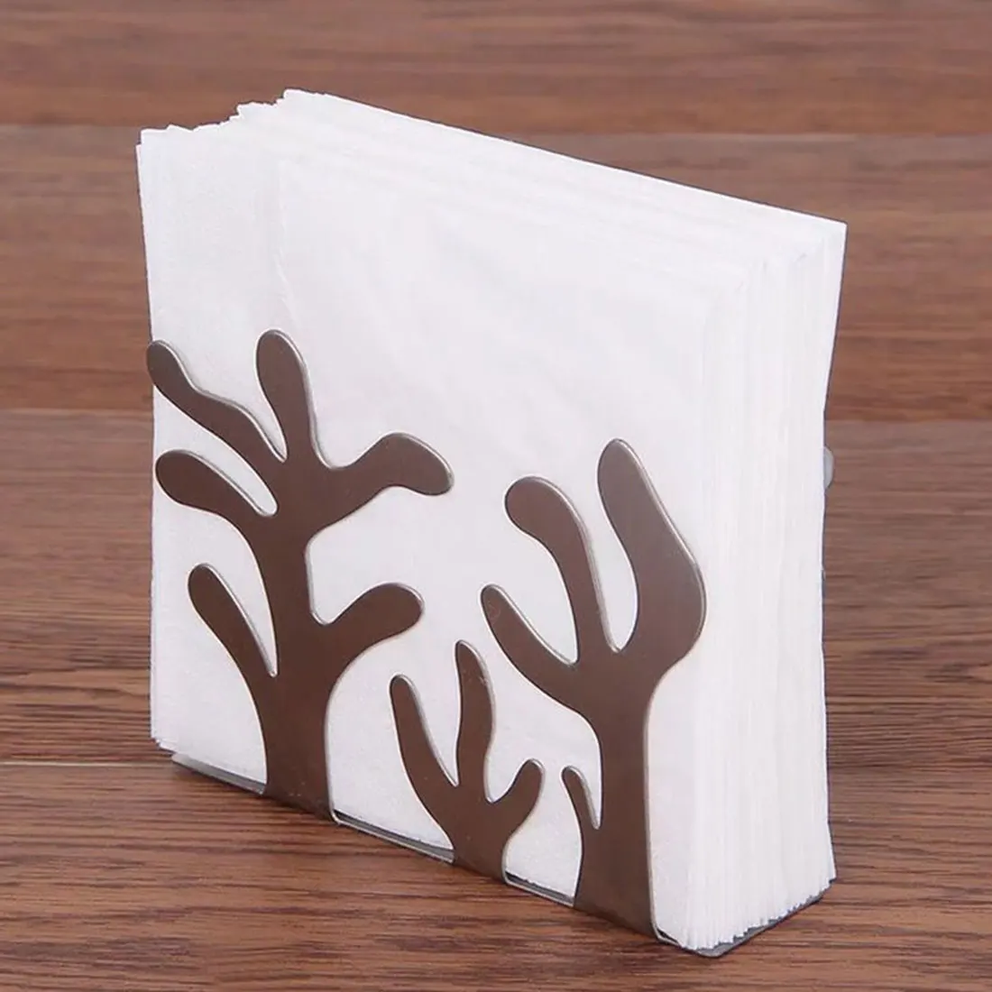 Metal Tree Pattern Napkin Holder Paper Dispenser Tissue Rack Home Party Dining Table Decor
Metal Tree Pattern Napkin Holder Paper Dispenser Tissue Rack Home Party Dining Table Decor