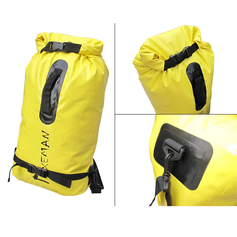38L & 60L Expedition AXEMAN Eisman Multifunctional Drifting Bag Waterproof Bag Swimming Follower Imported TPU, clip net thick
38L & 60L Expedition AXEMAN Eisman Multifunctional Drifting Bag Waterproof Bag Swimming Follower Imported TPU, clip net thick