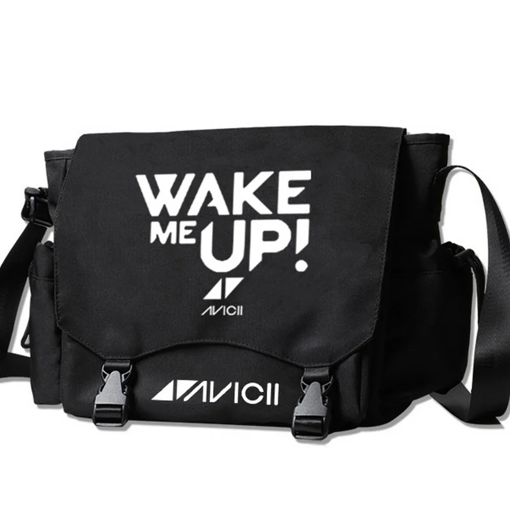 MeanCat Swedish DJ Player Avicii Cross Body LE7ELS Ultra Records Avicii Messenger Bag with Luminous for Fans Collection
MeanCat Swedish DJ Player Avicii Cross Body LE7ELS Ultra Records Avicii Messenger Bag with Luminous for Fans Collection