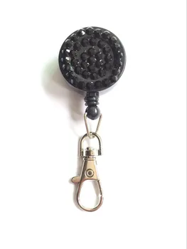 Bling Crystal Rhinestone Key Holder Office Supplies ID Name Badge Holder Retractable Extendable Badge Reel 10pcs
Bling Crystal Rhinestone Key Holder Office Supplies ID Name Badge Holder Retractable Extendable Badge Reel 10pcs