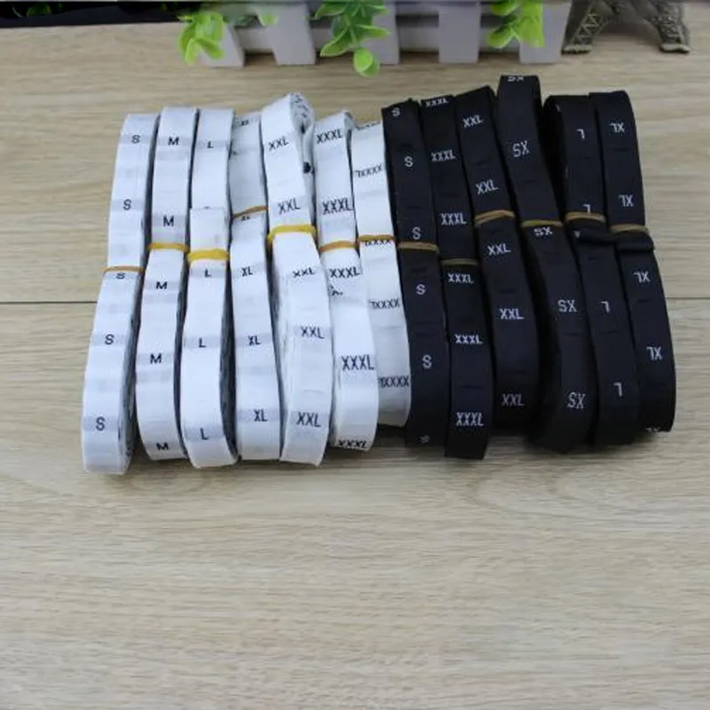 8Rolls/Lot(3600PCS) Garment Size Labels Clothing Woven Tags XS-6XL White Or Black Color 7-007
8Rolls/Lot(3600PCS) Garment Size Labels Clothing Woven Tags XS-6XL White Or Black Color 7-007
