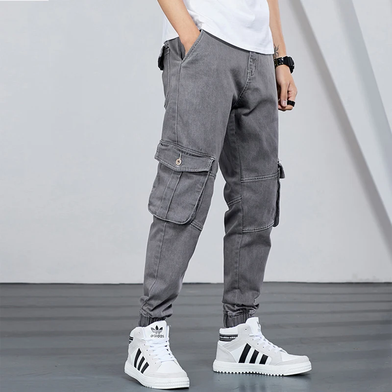 Japanese Style Fashion Men Jeans Loose Fit Size 28-42 Big Pocket Cargo Pants Streetwear Slack Bottom Harem Joggers Jeans Men
Japanese Style Fashion Men Jeans Loose Fit Size 28-42 Big Pocket Cargo Pants Streetwear Slack Bottom Harem Joggers Jeans Men