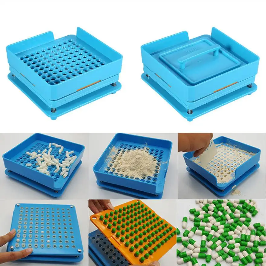 Pro 100 Holes Capsule Filler Size 0 1 Capsule Filling Manual sewing machine plate 4.26
Pro 100 Holes Capsule Filler Size 0 1 Capsule Filling Manual sewing machine plate 4.26
