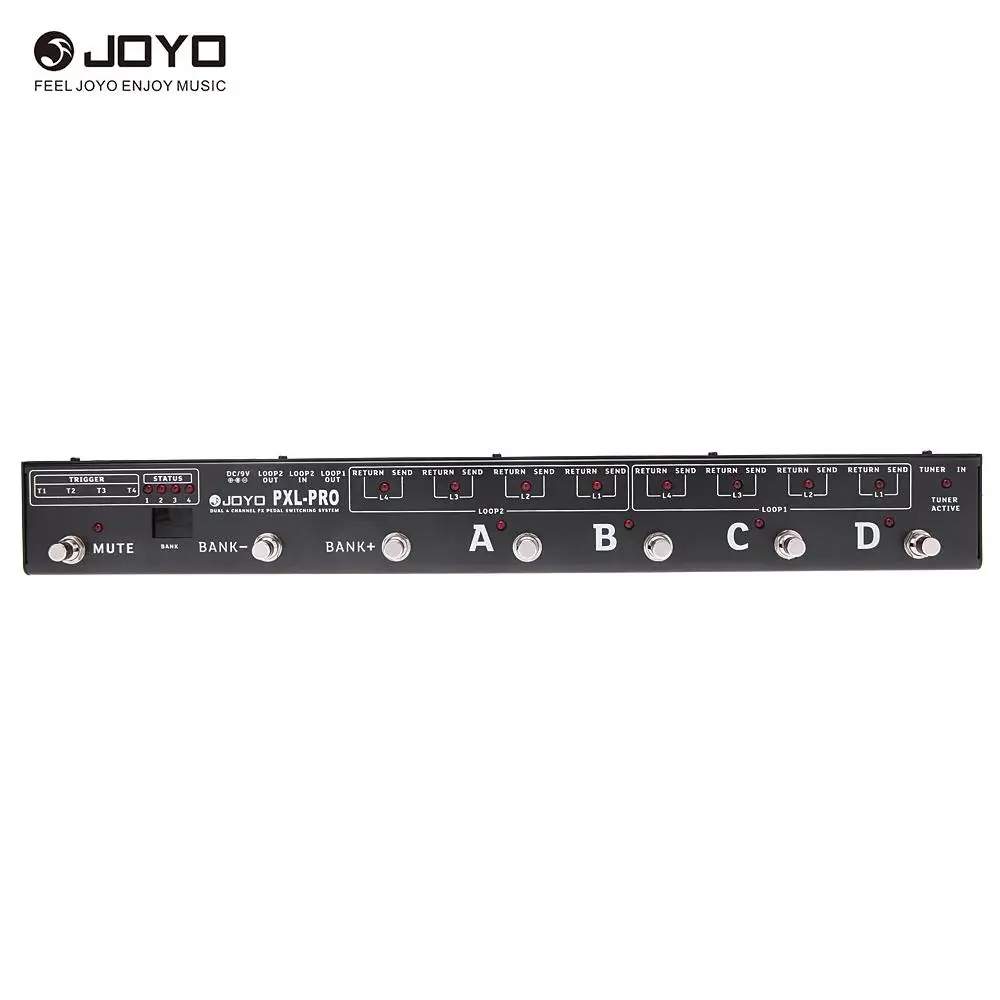 Joyo PXL-PRO программируемый педаль переключение контроллера группировка Системы 32